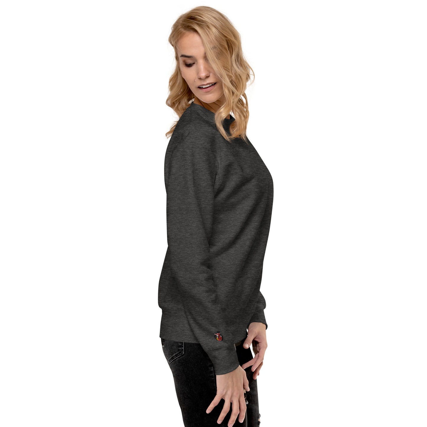 Snooty Fox Art Unisex Premium Sweatshirt - Snooty Fox Art Logo