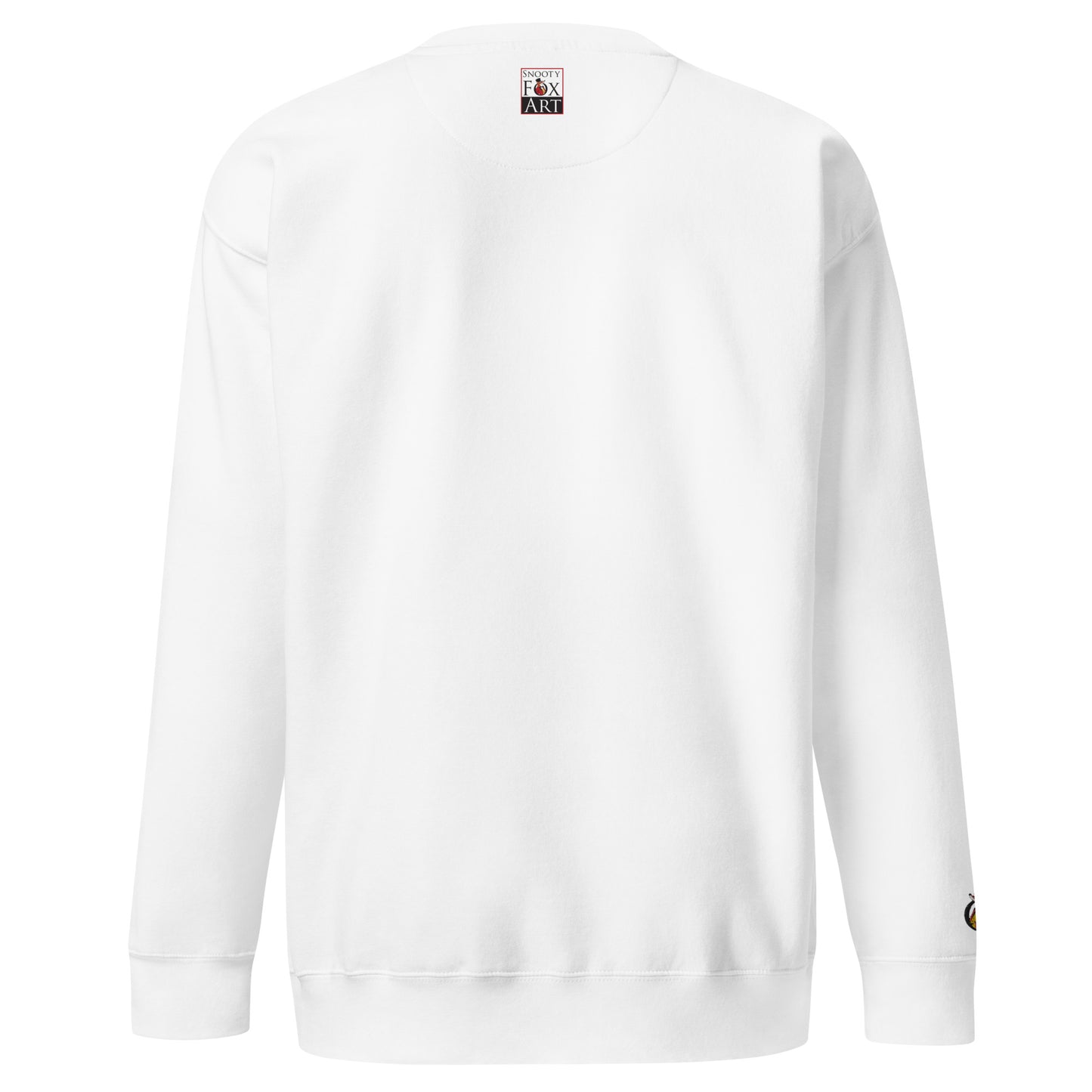 Snooty Fox Art Unisex Premium Sweatshirt - Snooty Fox Art Logo