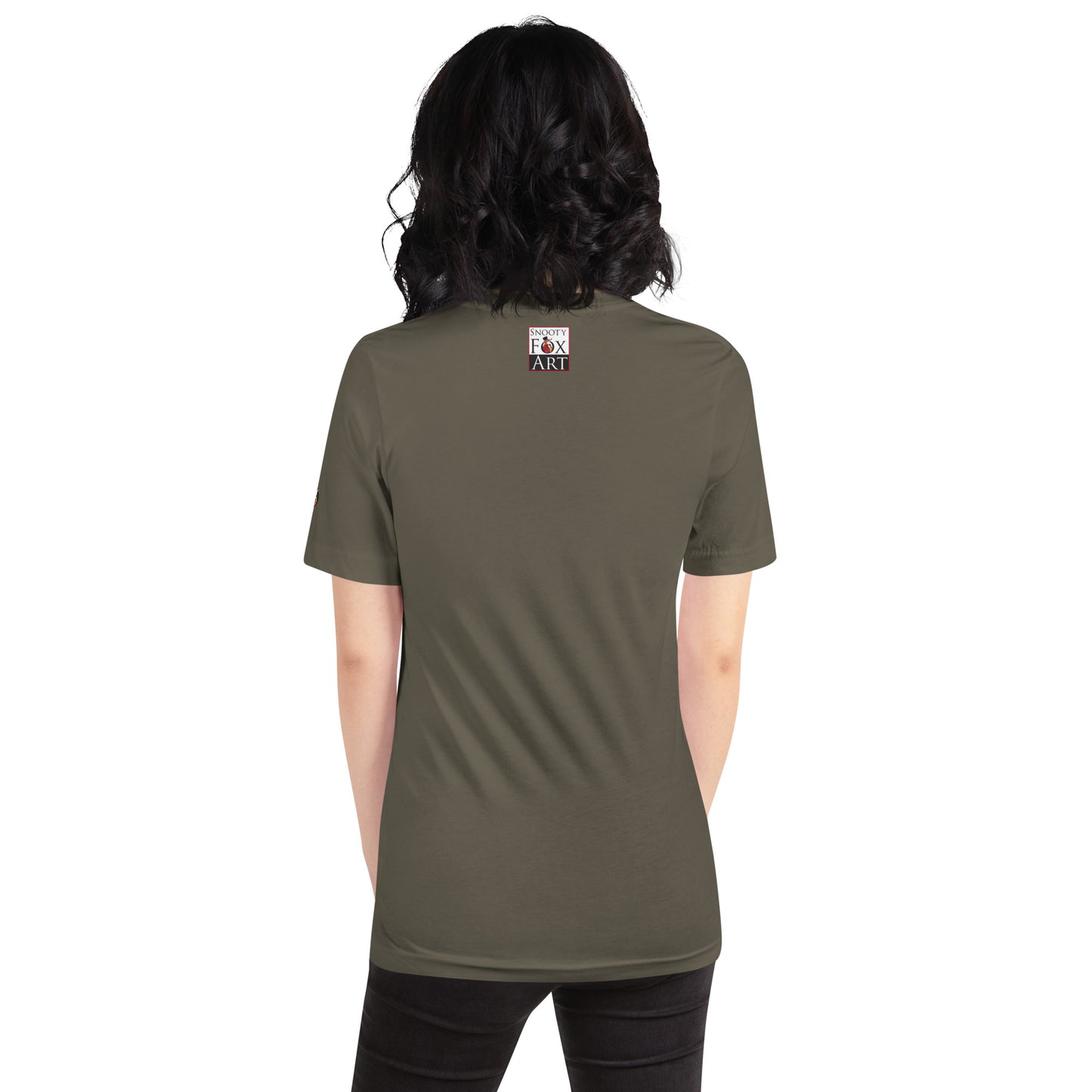 Snooty Fox Art Unisex T-Shirt - Bonjour