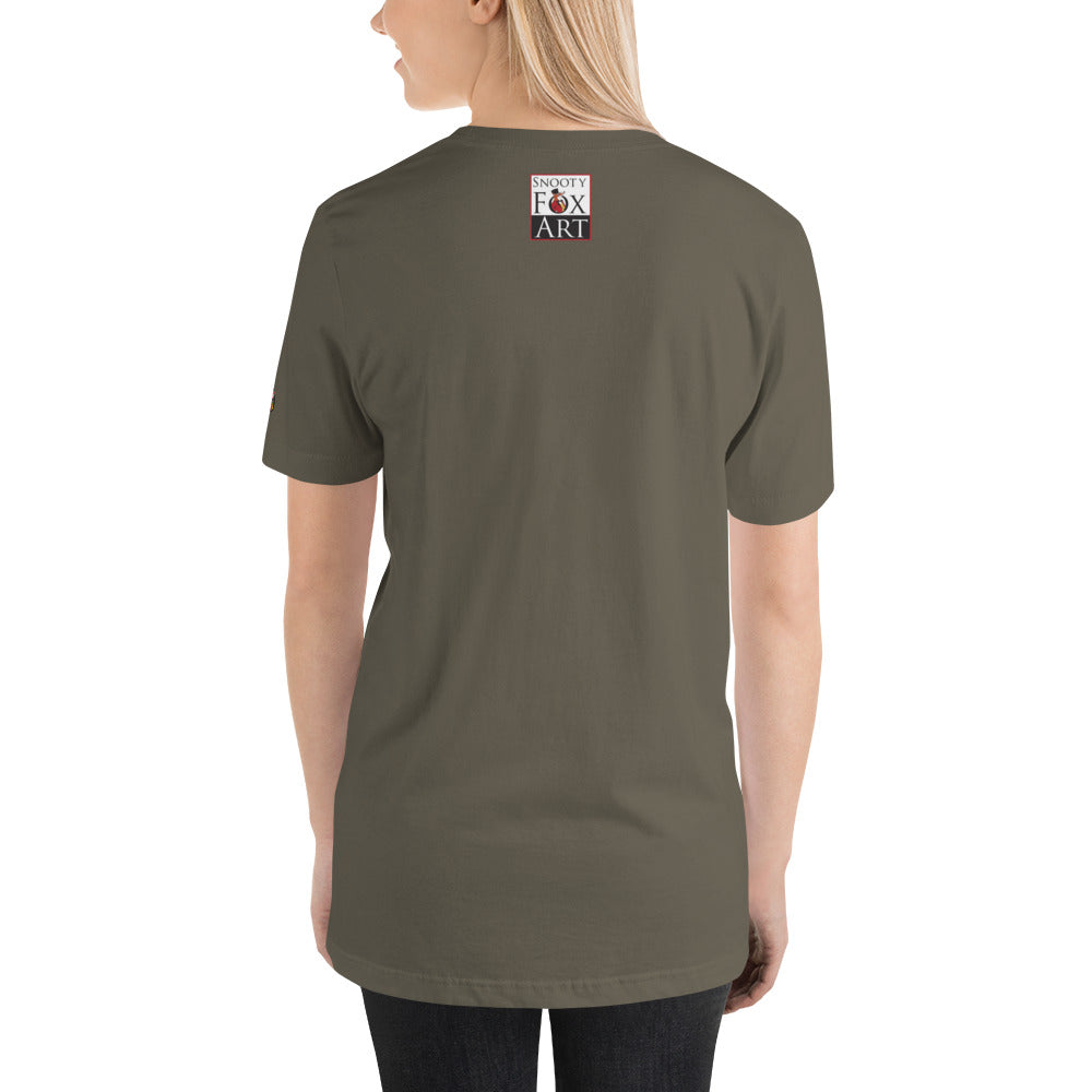 Snooty Fox Art Unisex T-Shirt - Que Chido