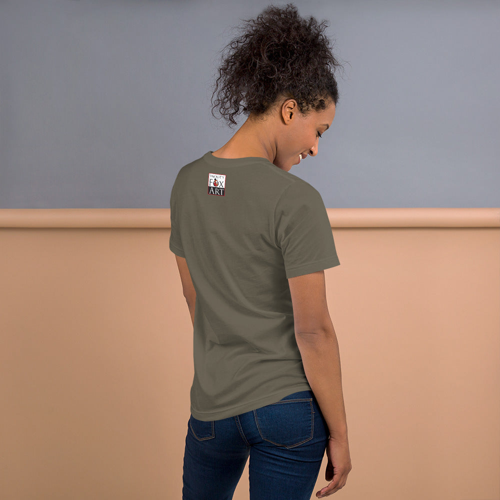 Snooty Fox Art Unisex T-Shirt - CIAO