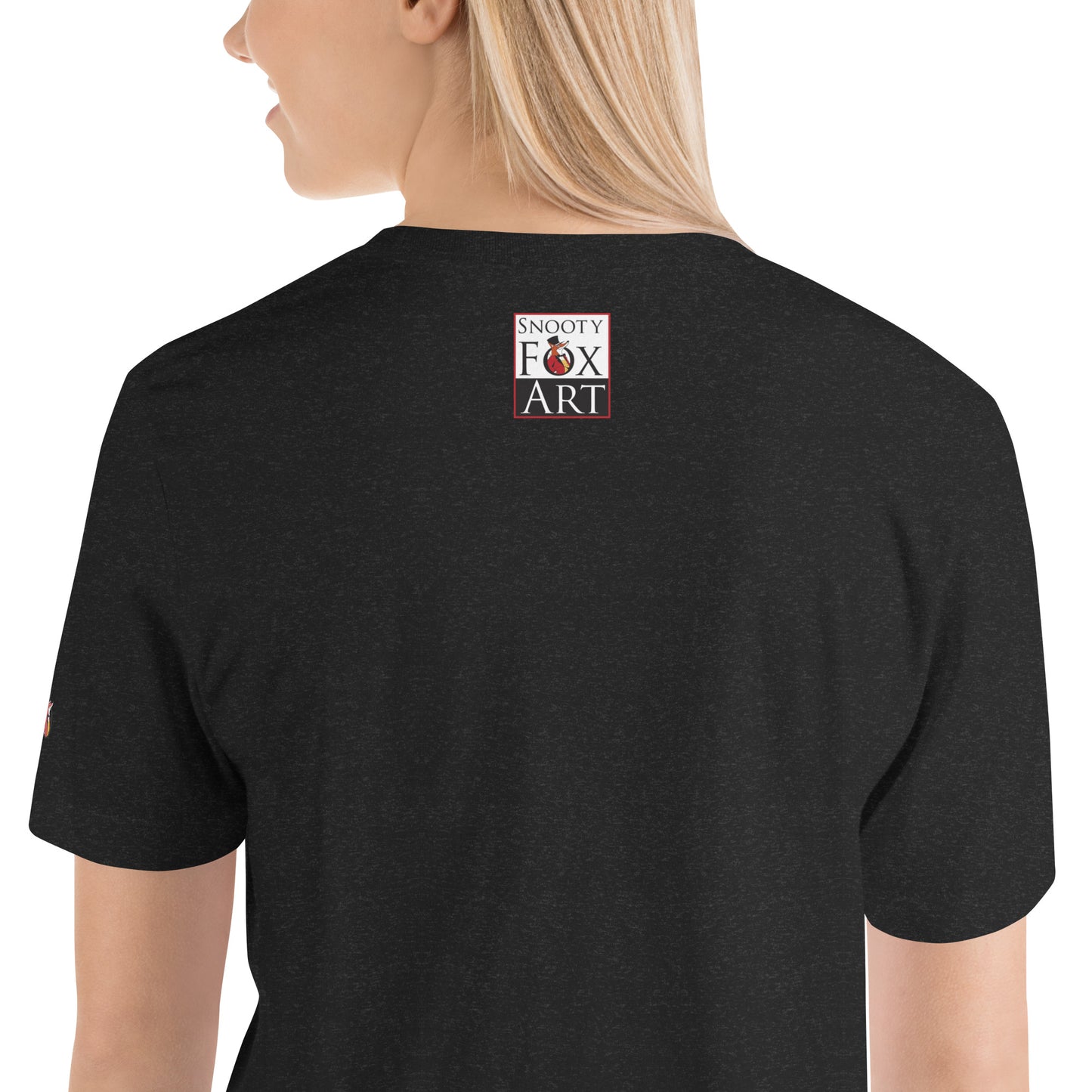 Snooty Fox Art Unisex T-Shirt - Bonjour