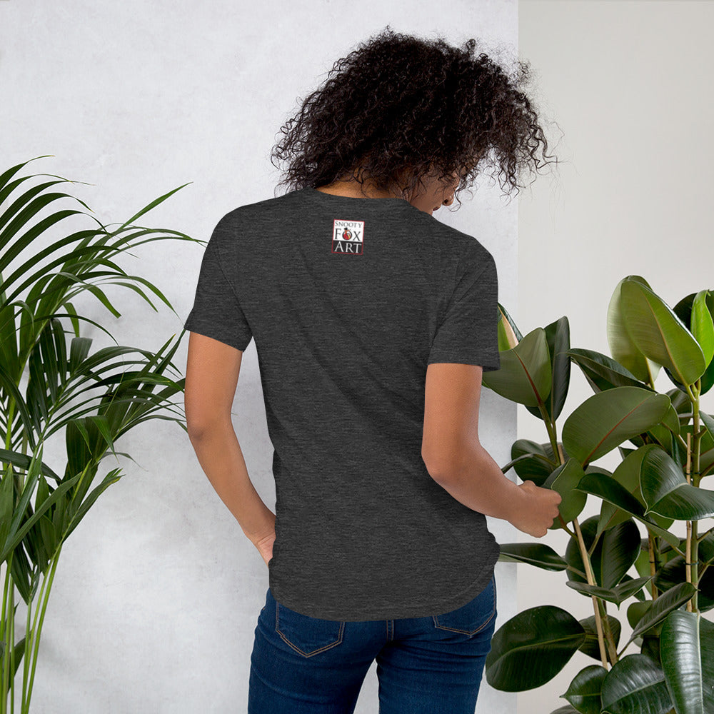 Snooty Fox Art Unisex T-Shirt - Make Yourself Great