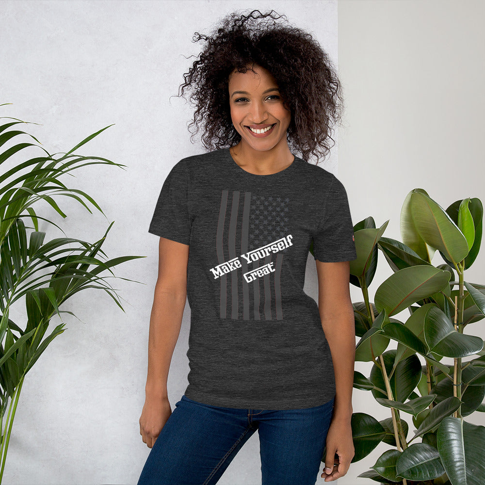 Snooty Fox Art Unisex T-Shirt - Make Yourself Great