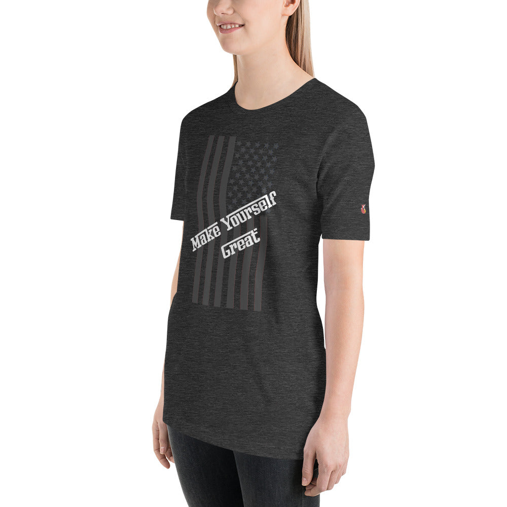 Snooty Fox Art Unisex T-Shirt - Make Yourself Great