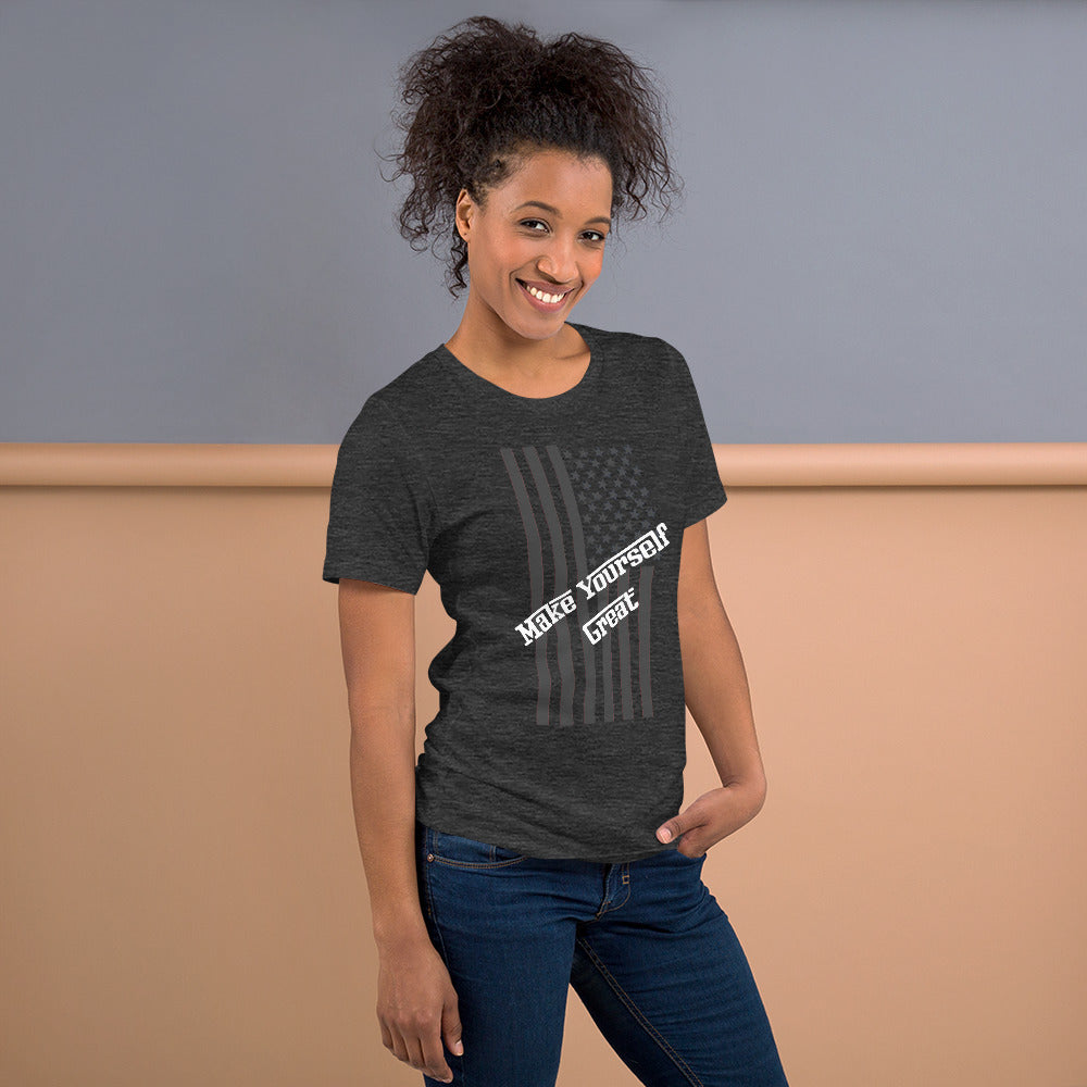 Snooty Fox Art Unisex T-Shirt - Make Yourself Great