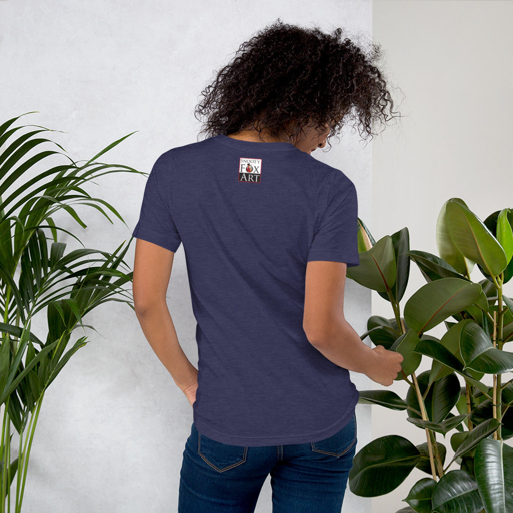 Snooty Fox Art Unisex T-Shirt - Make Yourself Great