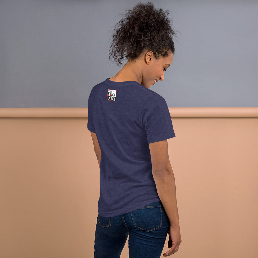 Snooty Fox Art Unisex T-Shirt - CIAO