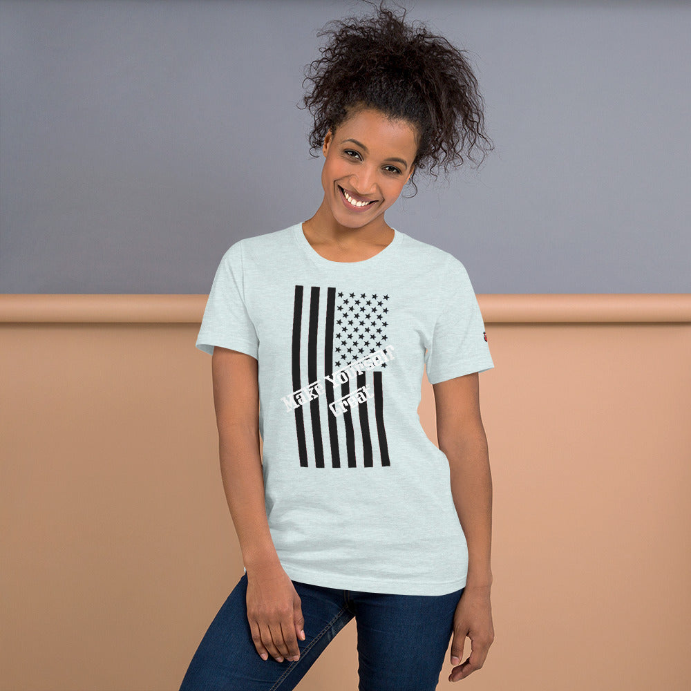 Snooty Fox Art Unisex T-Shirt - Make Yourself Great