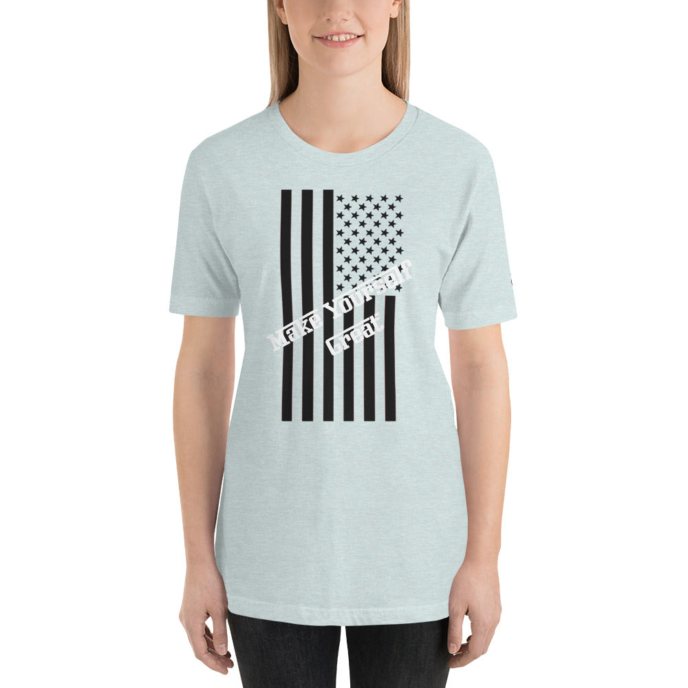 Snooty Fox Art Unisex T-Shirt - Make Yourself Great