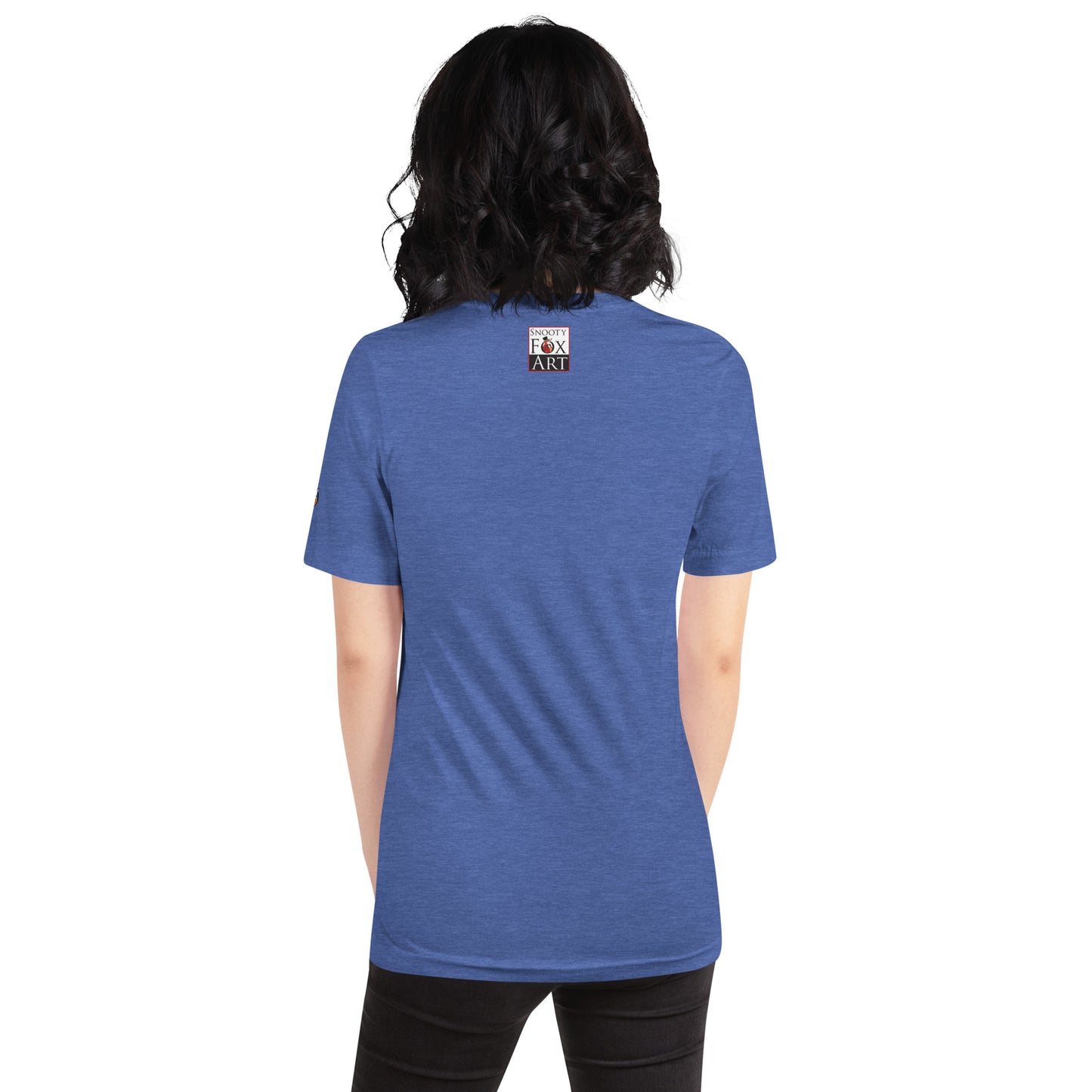 Snooty Fox Art Unisex T-Shirt - Bonjour