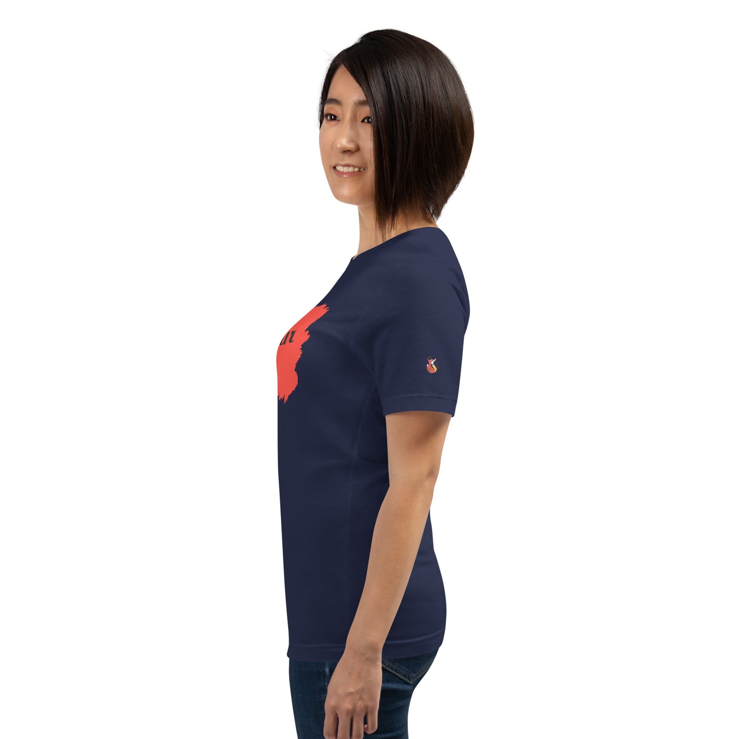 Snooty Fox Art Unisex T-Shirt - Bonjour
