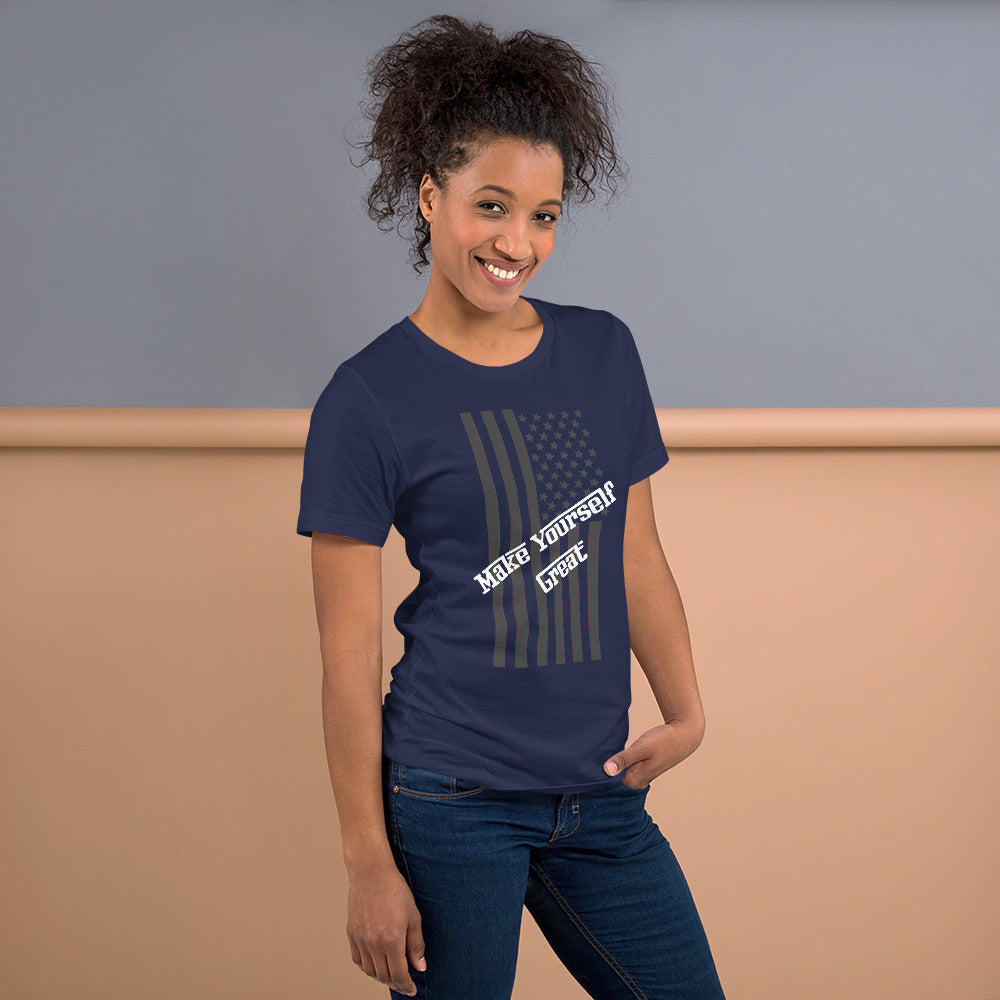 Snooty Fox Art Unisex T-Shirt - Make Yourself Great