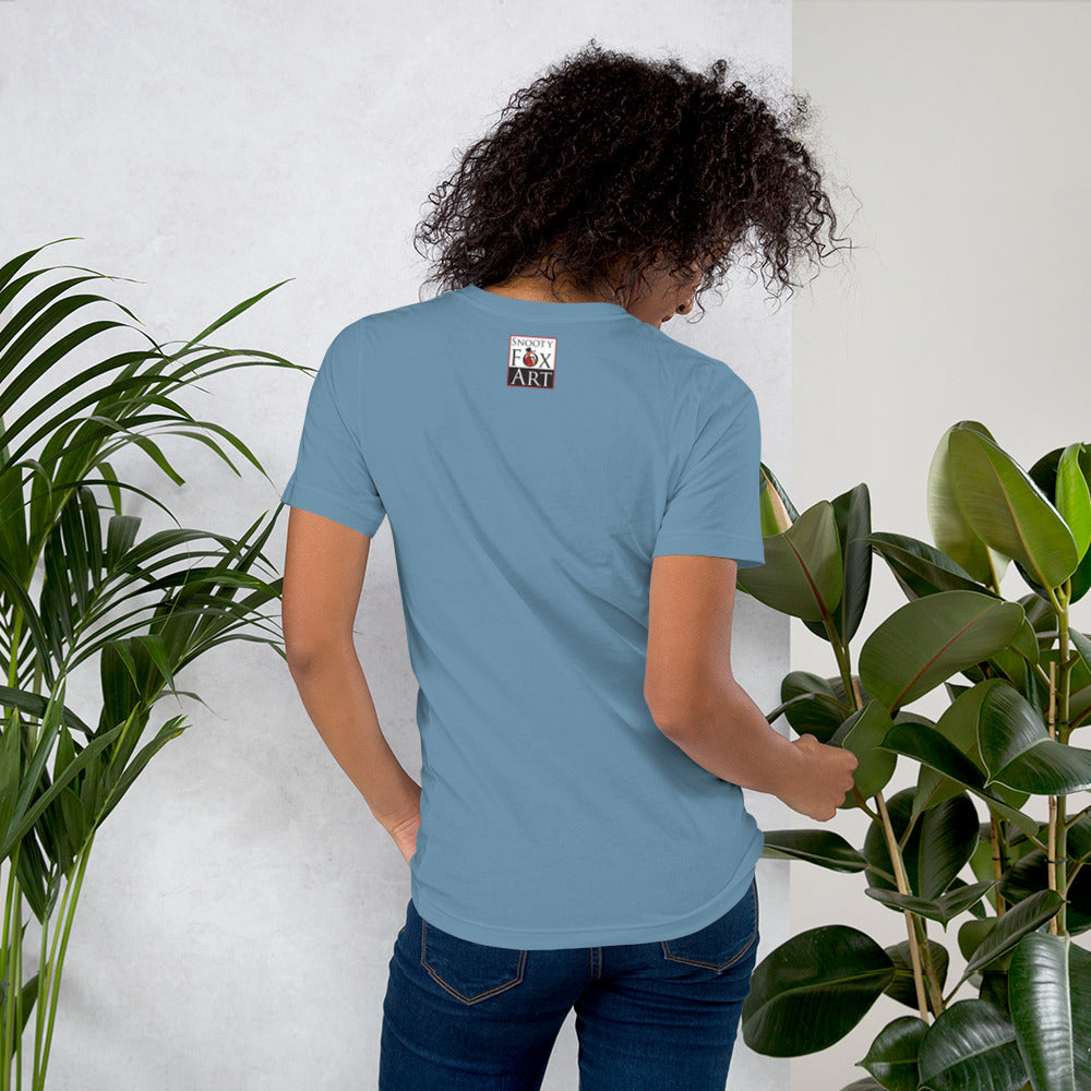Snooty Fox Art Unisex T-Shirt - Make Yourself Great