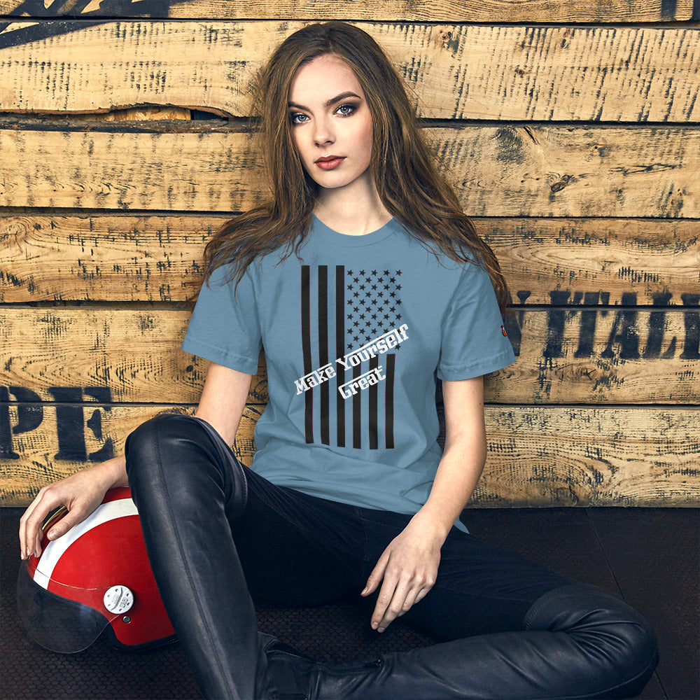 Snooty Fox Art Unisex T-Shirt - Make Yourself Great