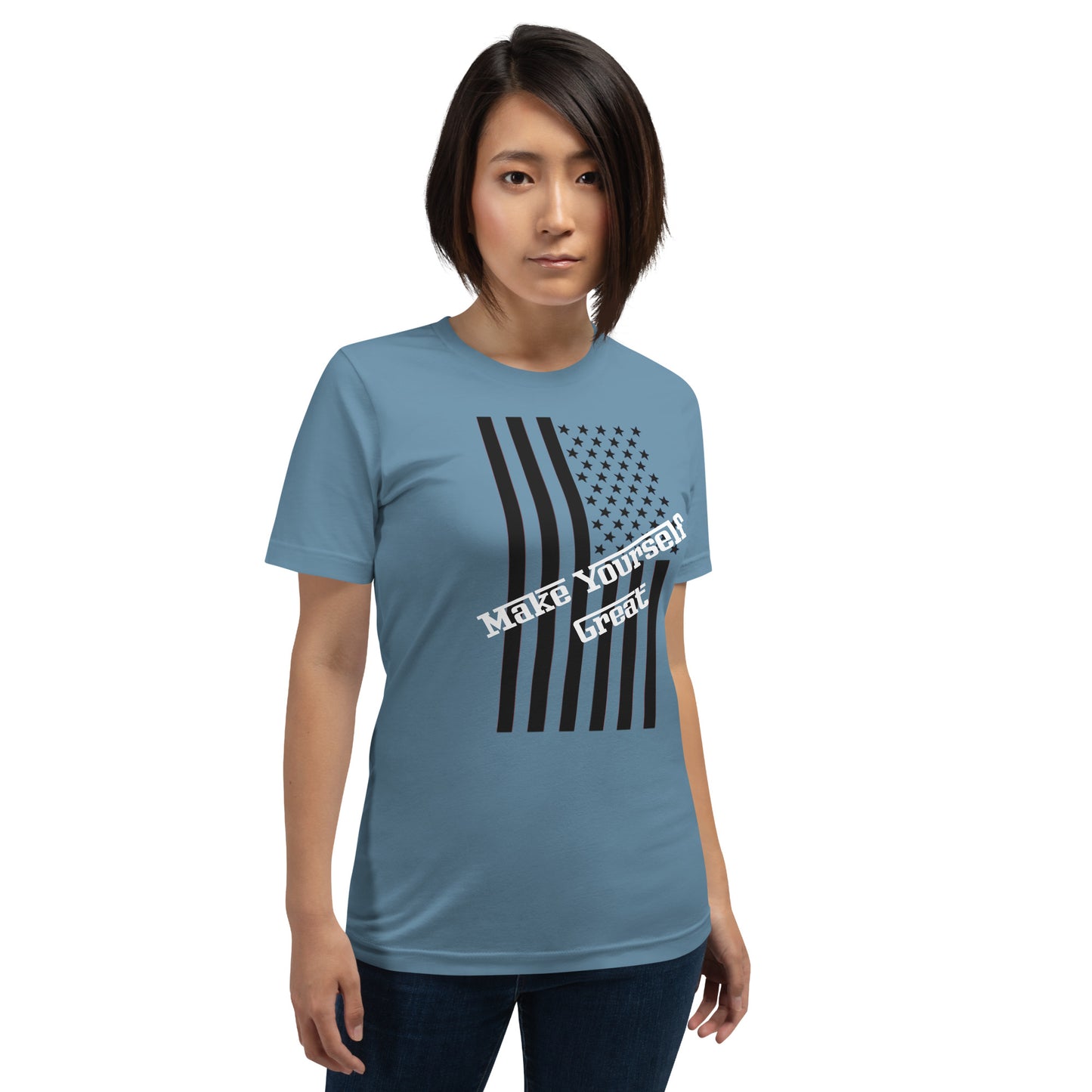 Snooty Fox Art Unisex T-Shirt - Make Yourself Great