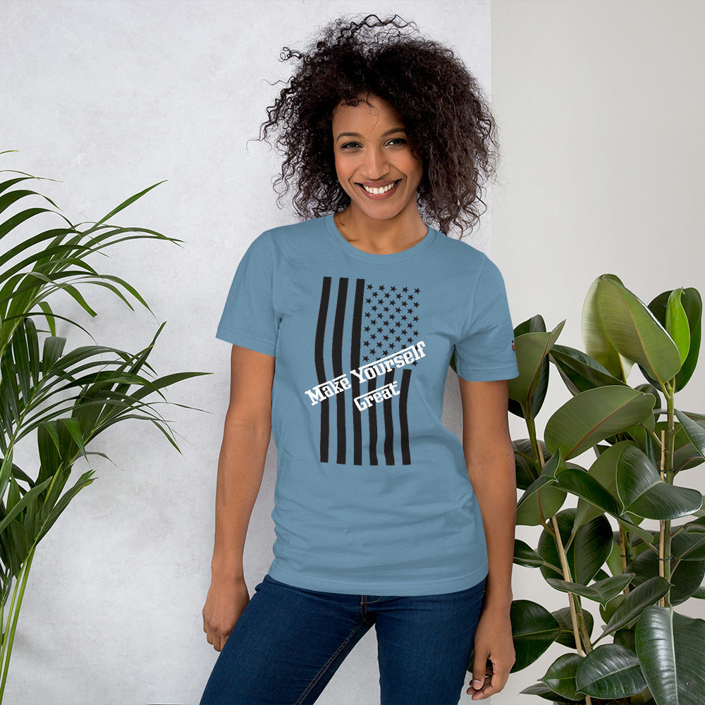 Snooty Fox Art Unisex T-Shirt - Make Yourself Great