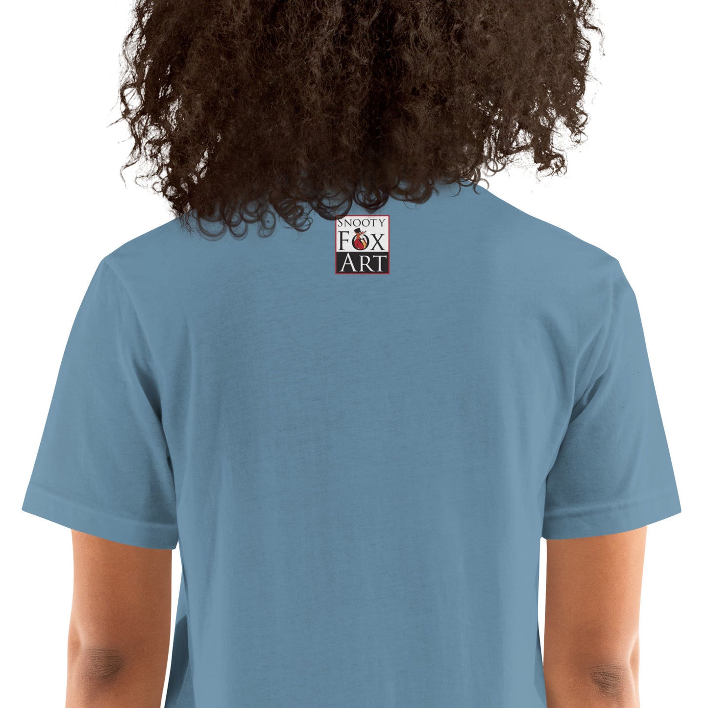 Snooty Fox Art Unisex T-Shirt - Bonjour