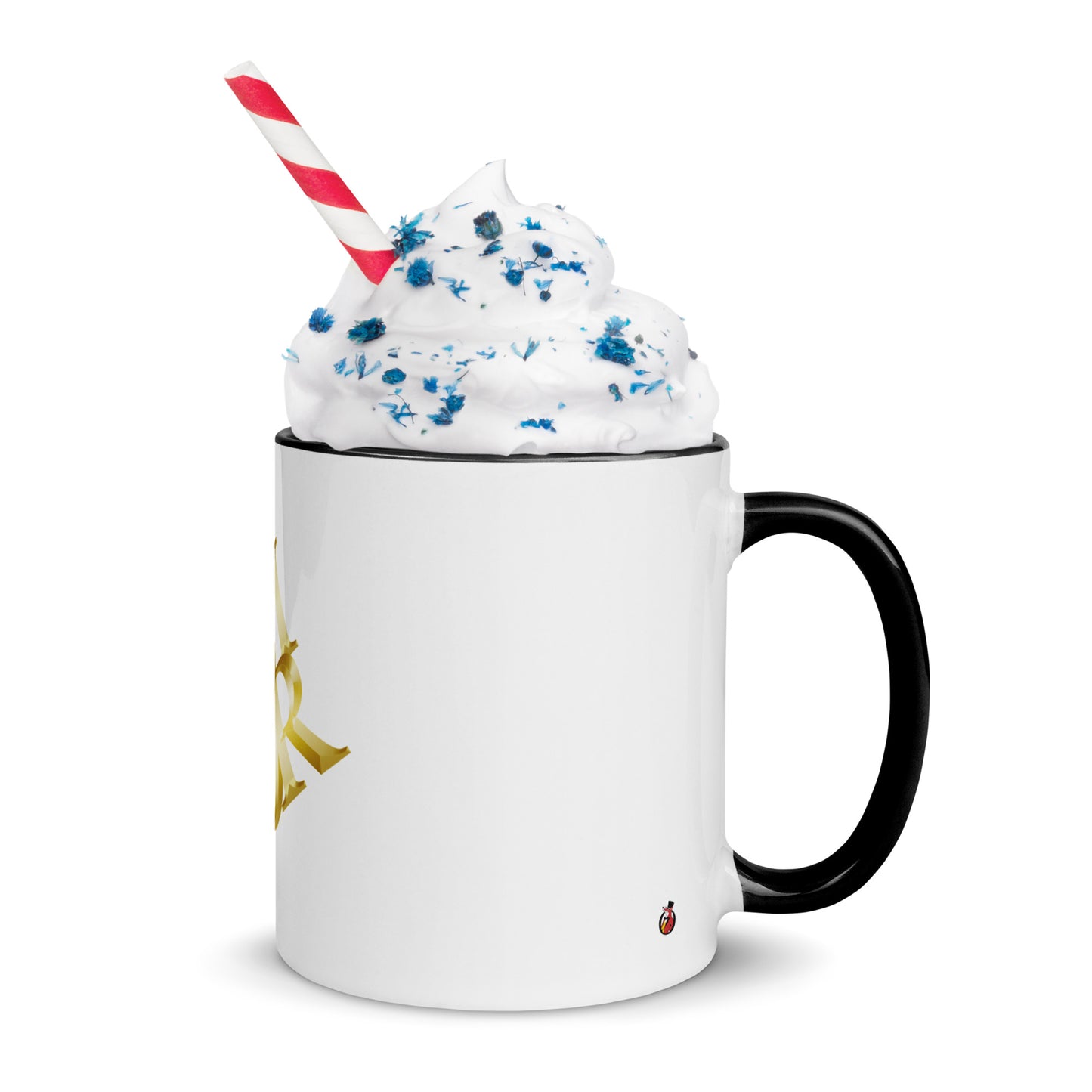 Snooty Fox Art Classic Mug with a Splash of Color - AMOR