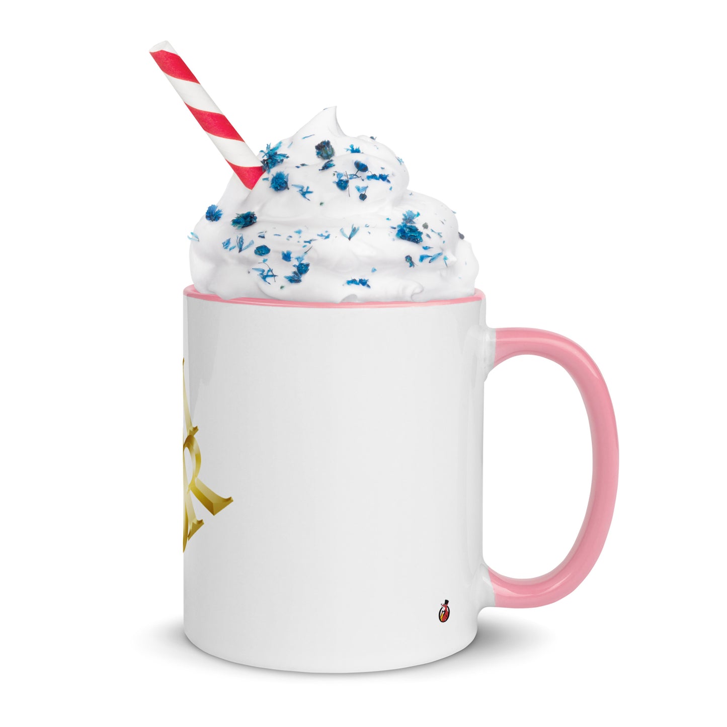 Snooty Fox Art Classic Mug with a Splash of Color - AMOR