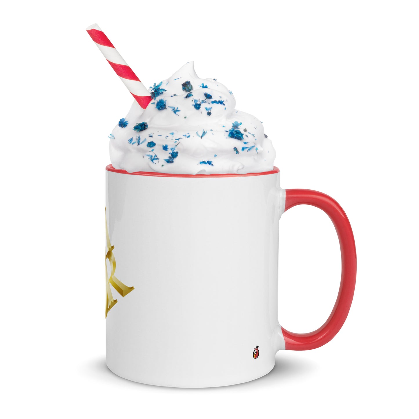Snooty Fox Art Classic Mug with a Splash of Color - AMOR