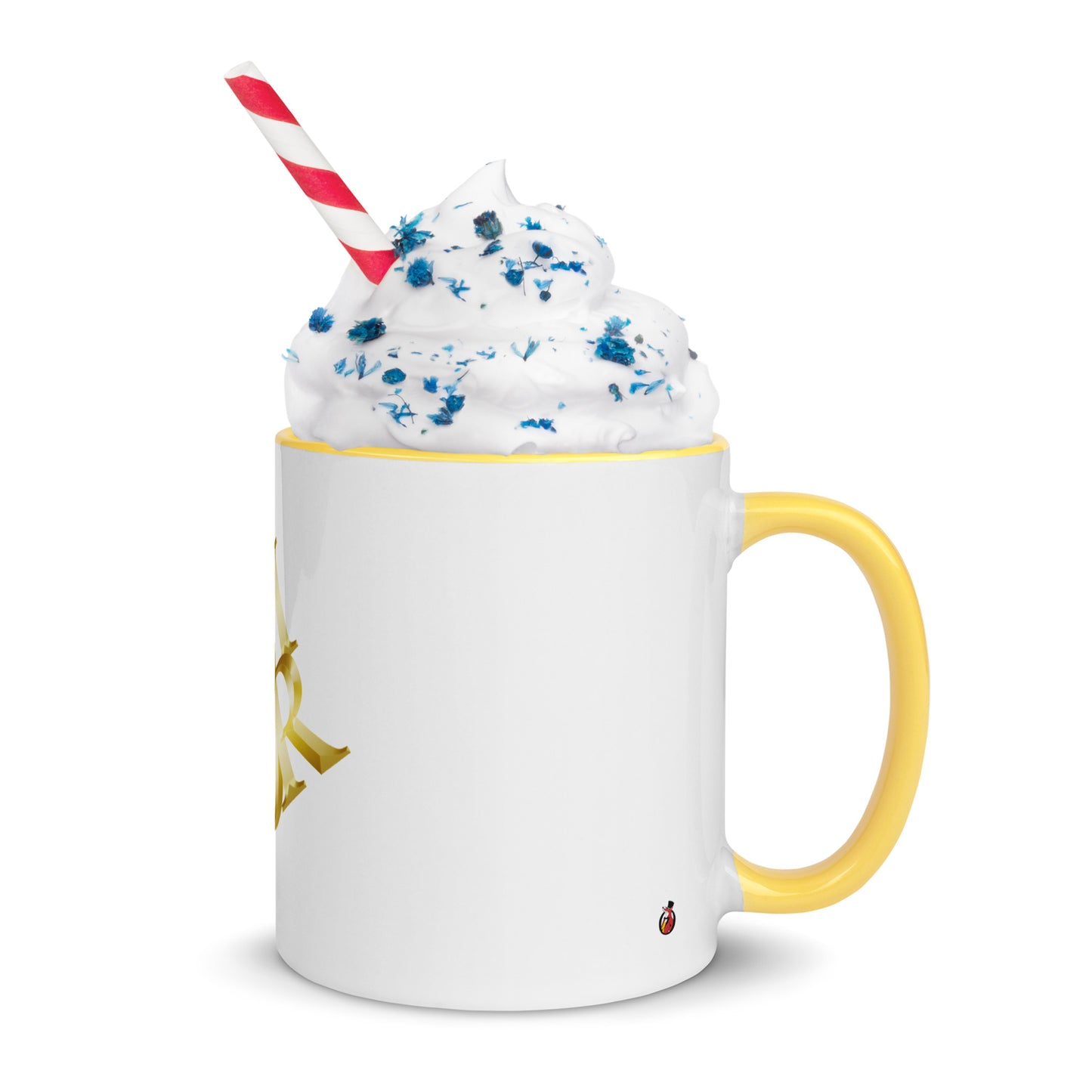 Snooty Fox Art Classic Mug with a Splash of Color - AMOR