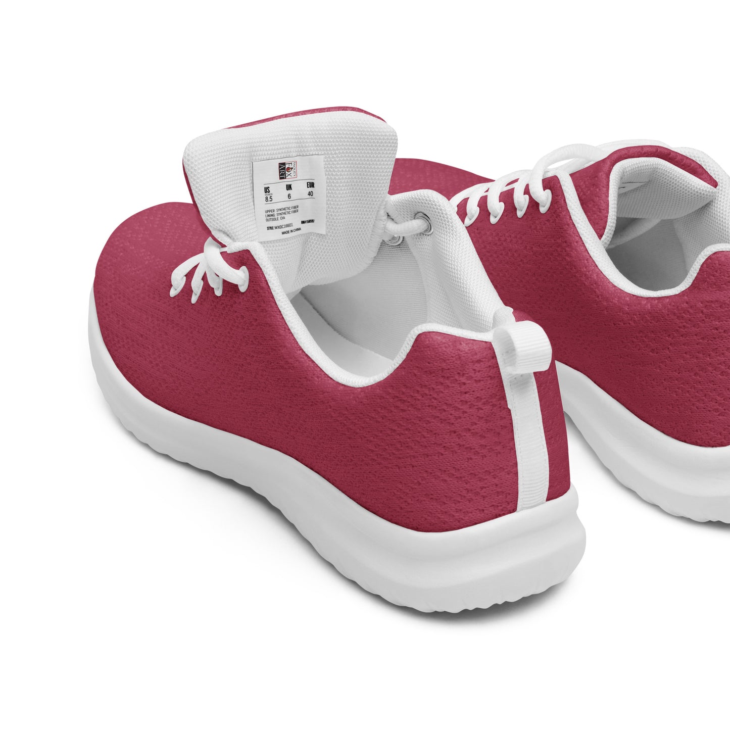 Snooty Fox Art Women’s Athletic Shoes - Viva Magenta
