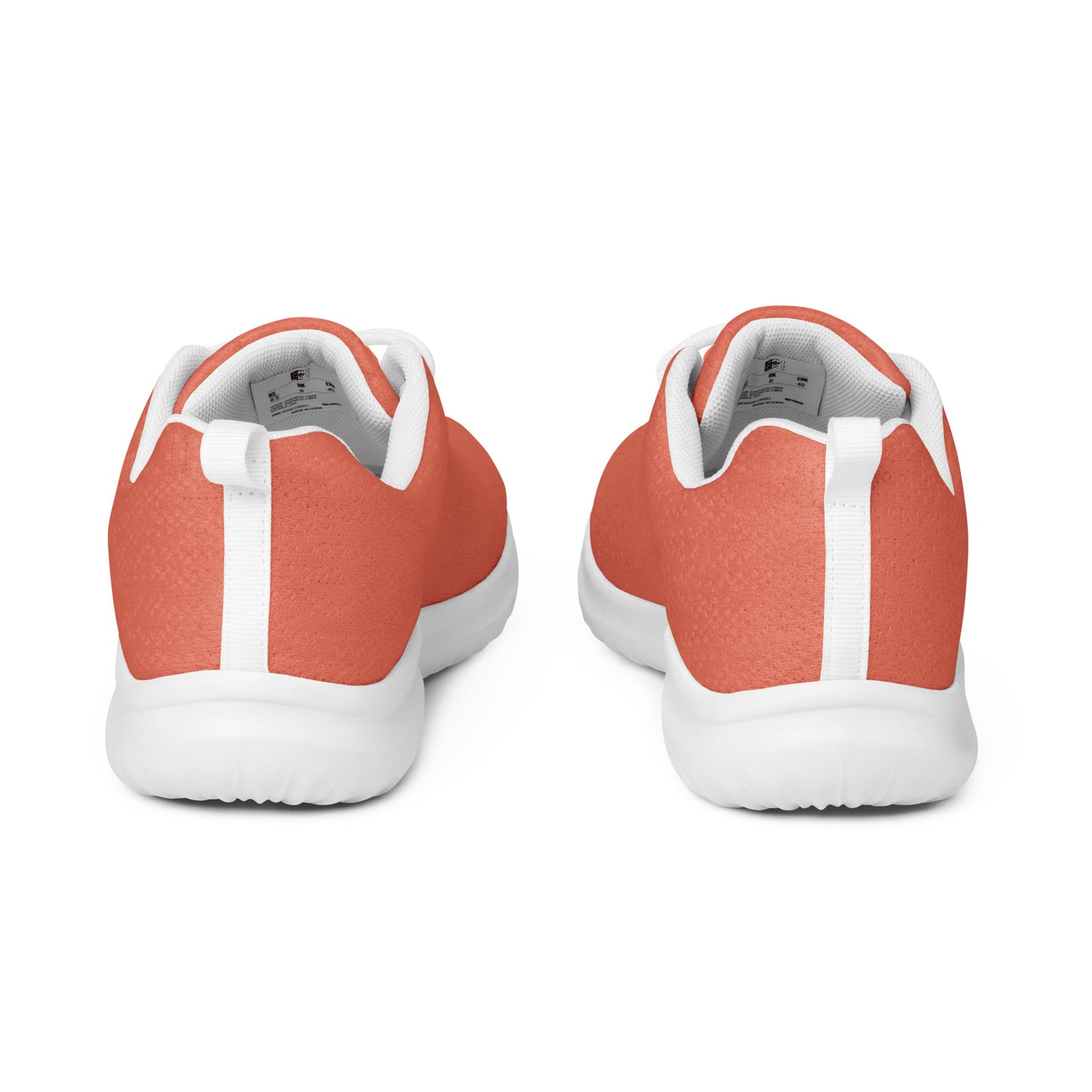 Snooty Fox Art Women’s Athletic Shoes - Peach Pink Color