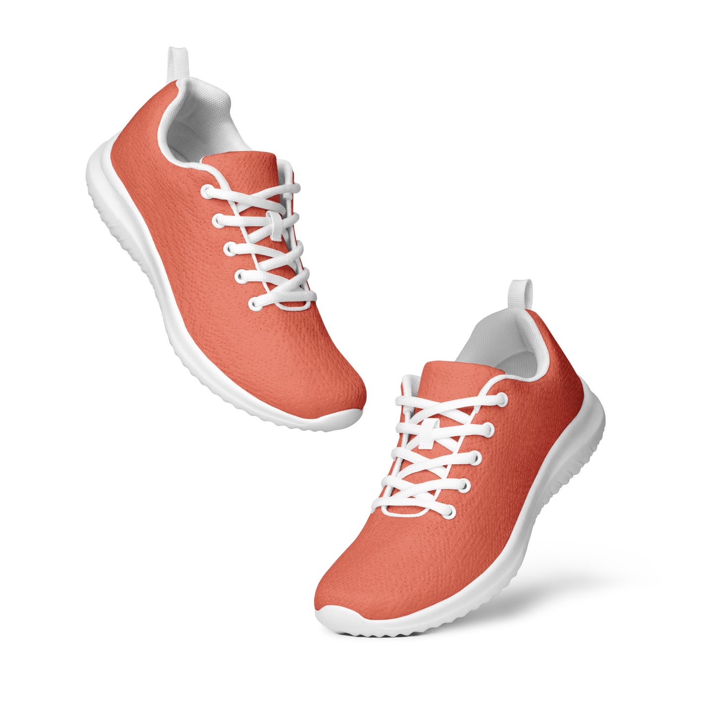 Snooty Fox Art Women’s Athletic Shoes - Peach Pink Color