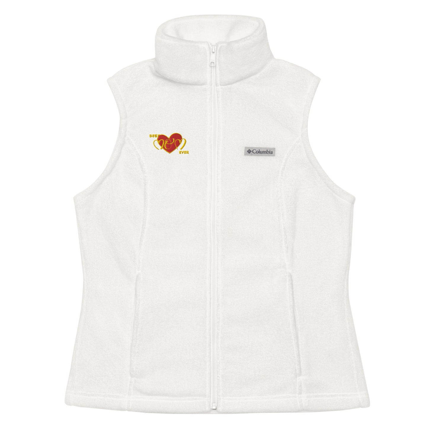 Snooty Fox Art Women’s by Fleece Vest Columbia - Best Mom Ever