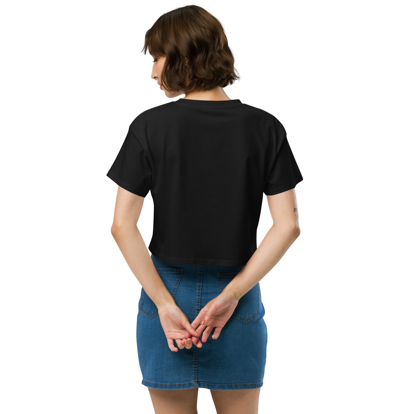 Snooty Fox Art Women’s Crop Top - Ballerina