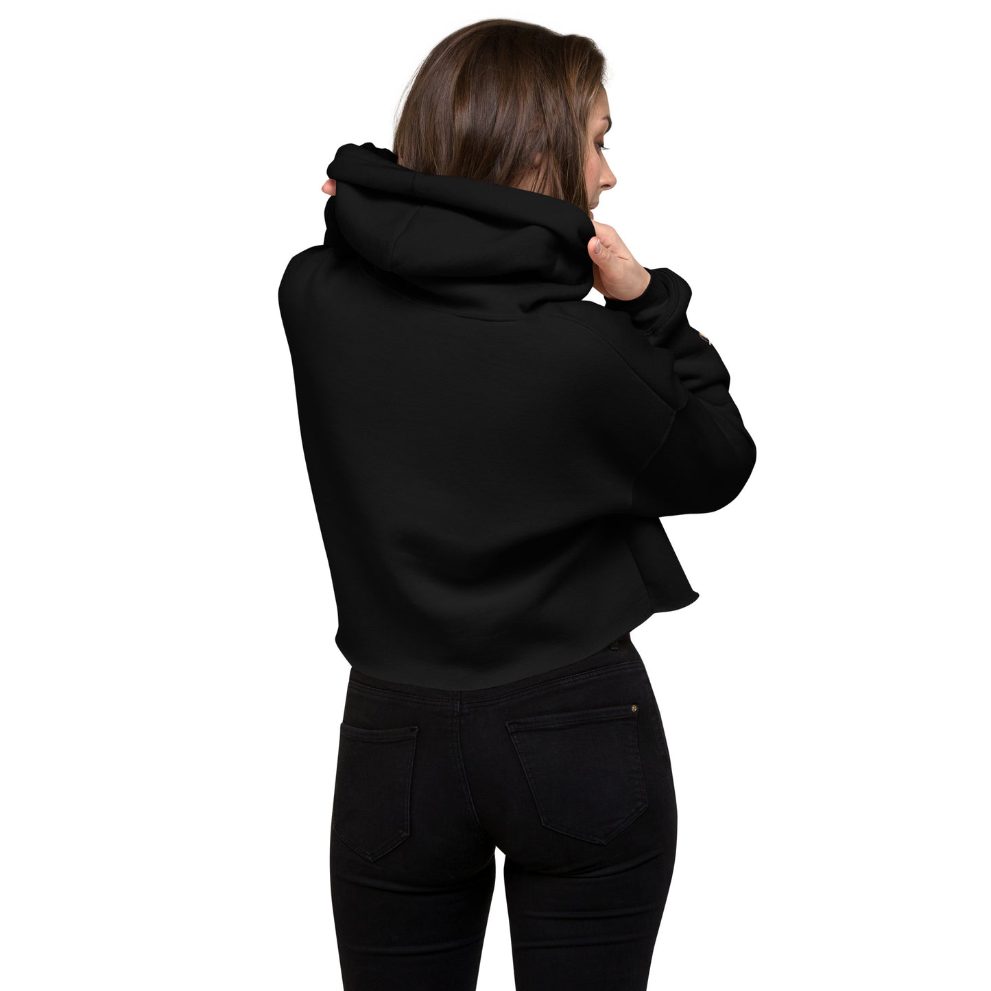 Snooty Fox Art Crop Hoodie - CIAO