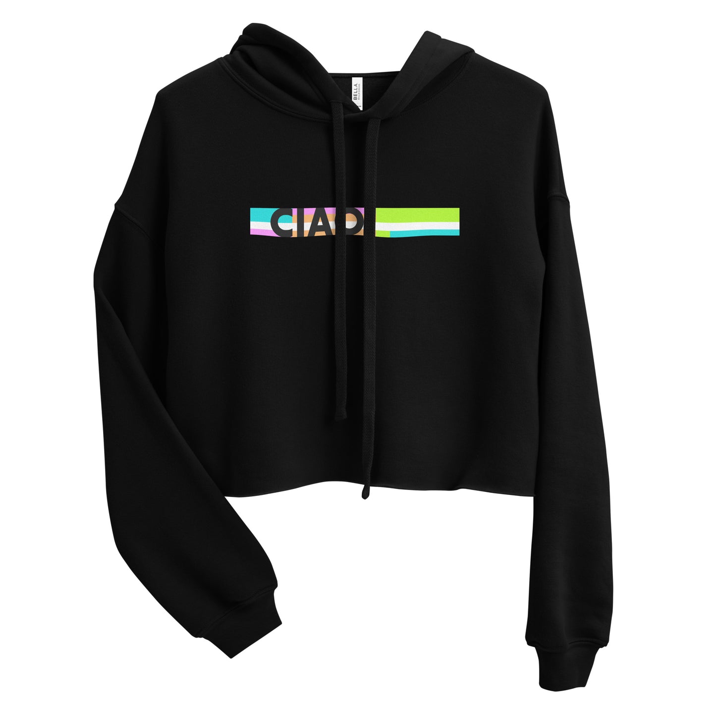 Snooty Fox Art Crop Hoodie - CIAO