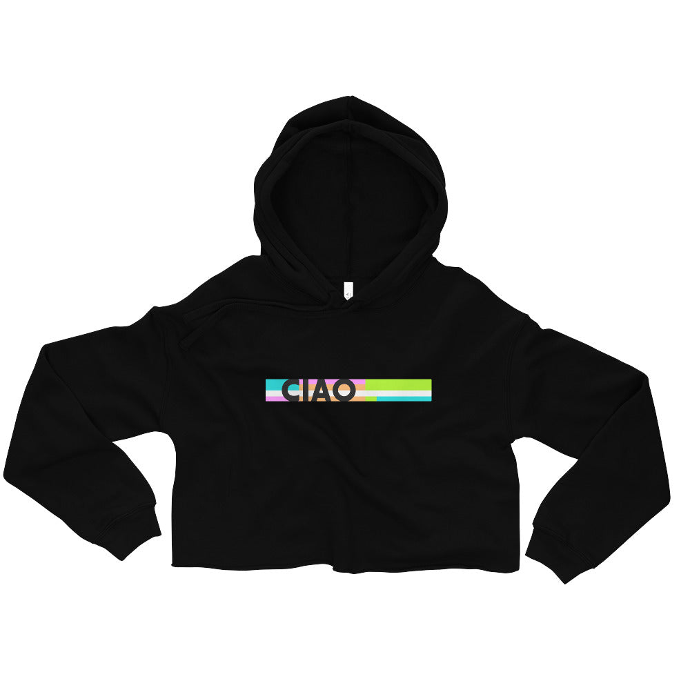 Snooty Fox Art Crop Hoodie - CIAO