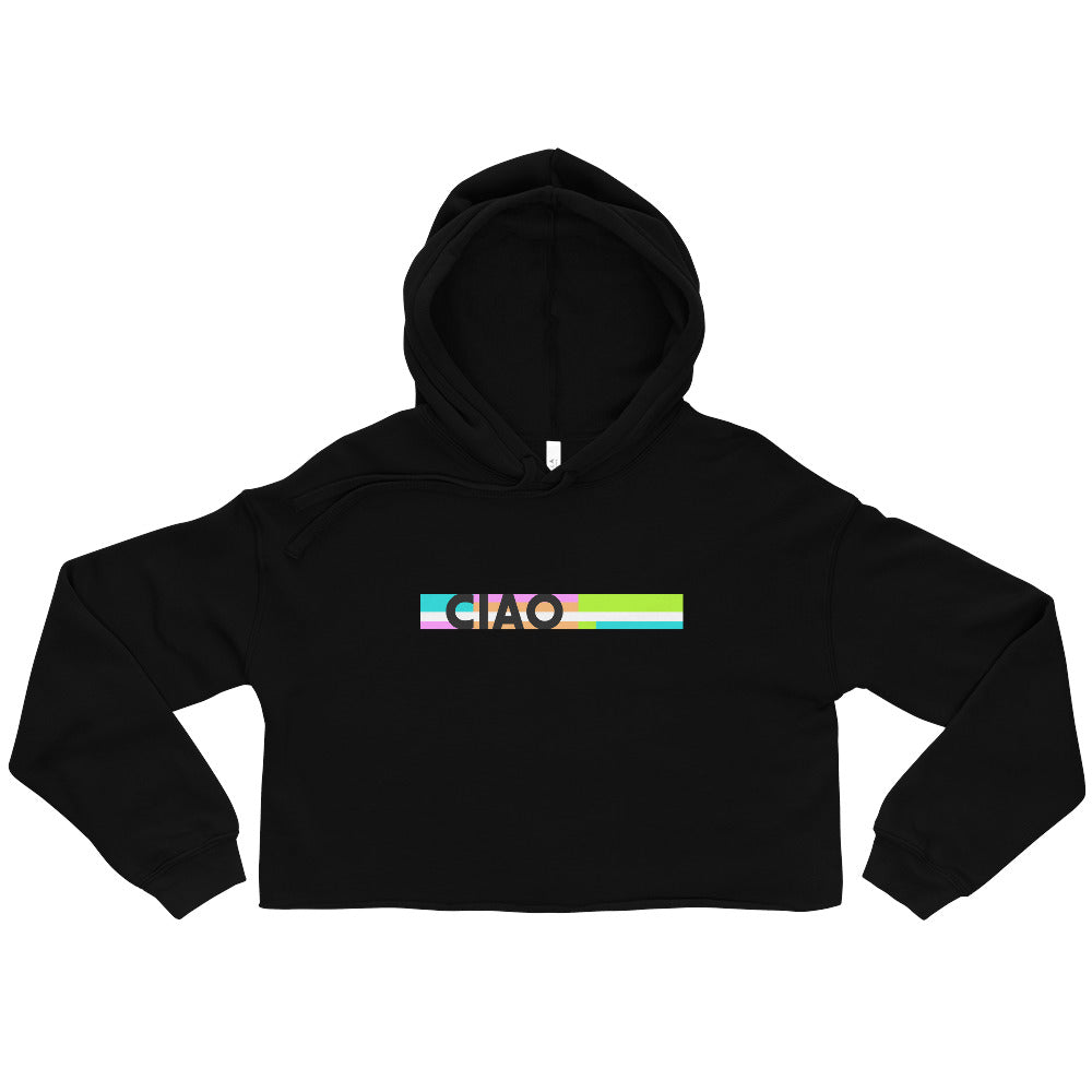 Snooty Fox Art Crop Hoodie - CIAO