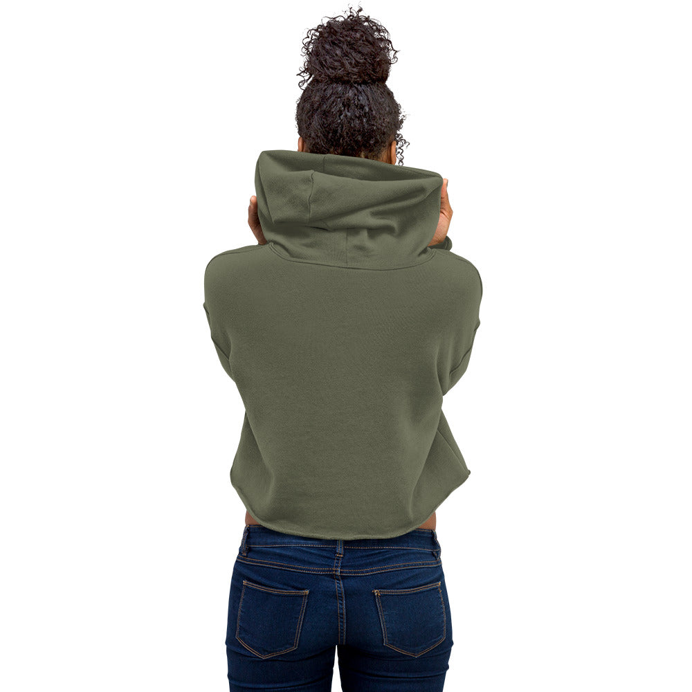 Snooty Fox Art Crop Hoodie - CIAO