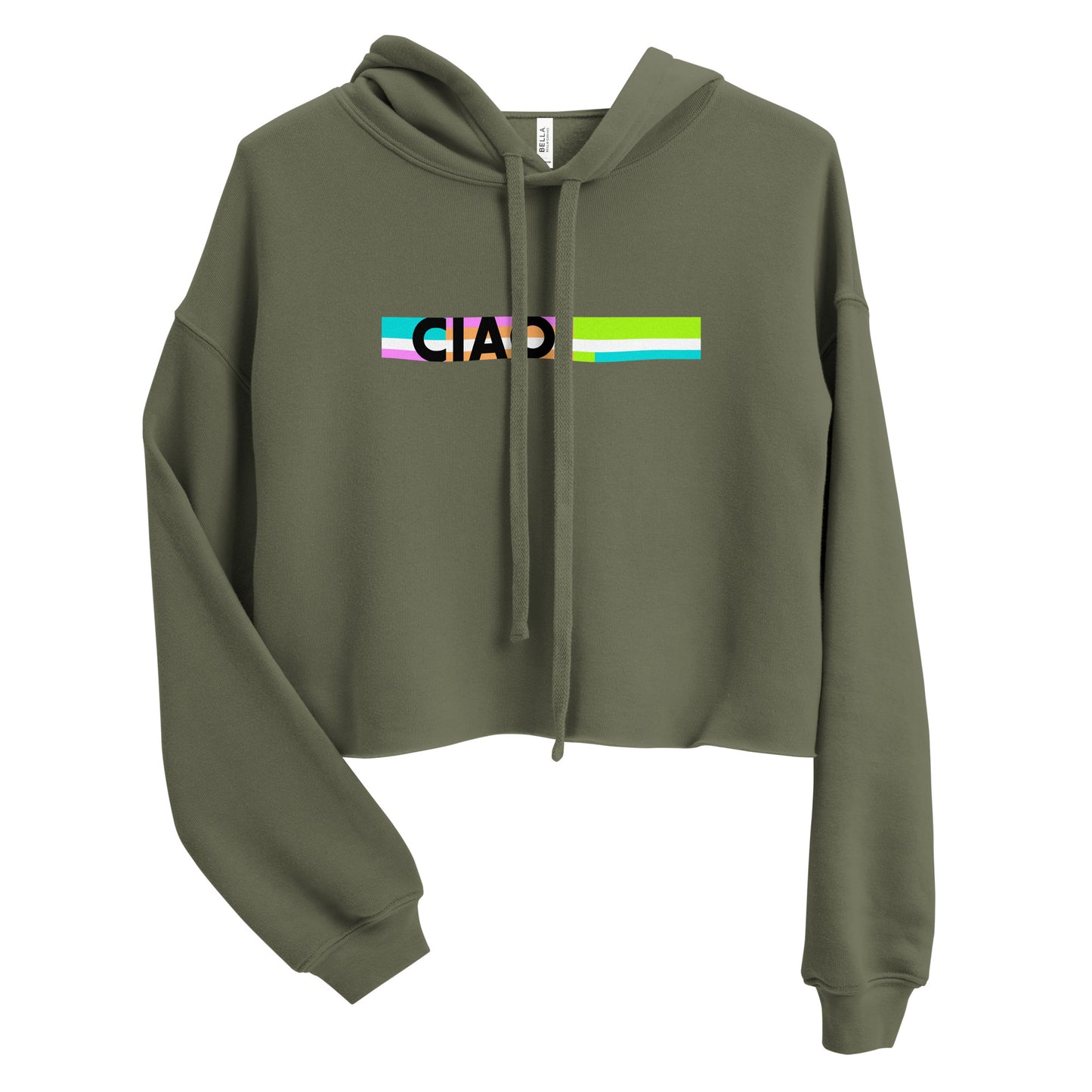 Snooty Fox Art Crop Hoodie - CIAO