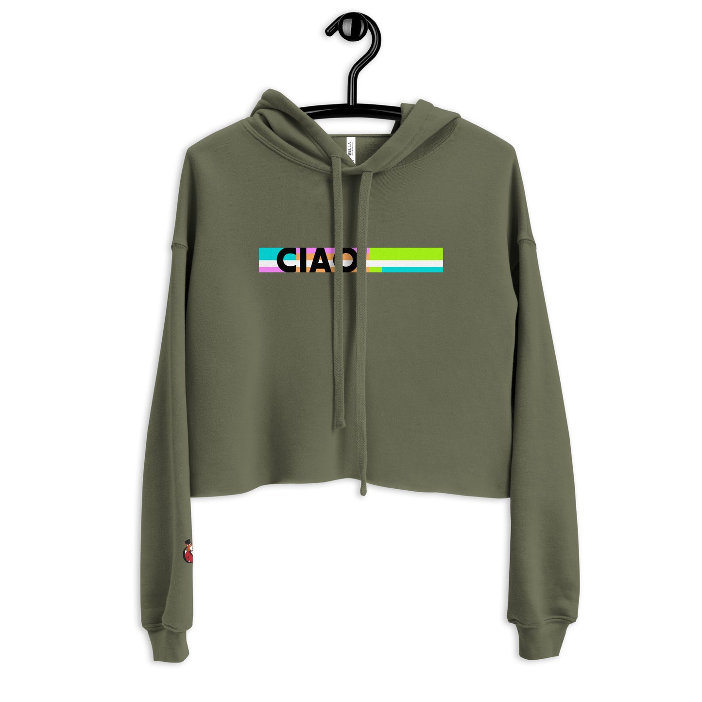 Snooty Fox Art Crop Hoodie - CIAO