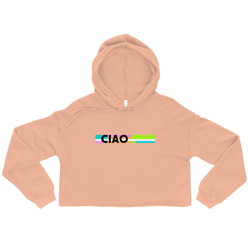 Snooty Fox Art Crop Hoodie - CIAO