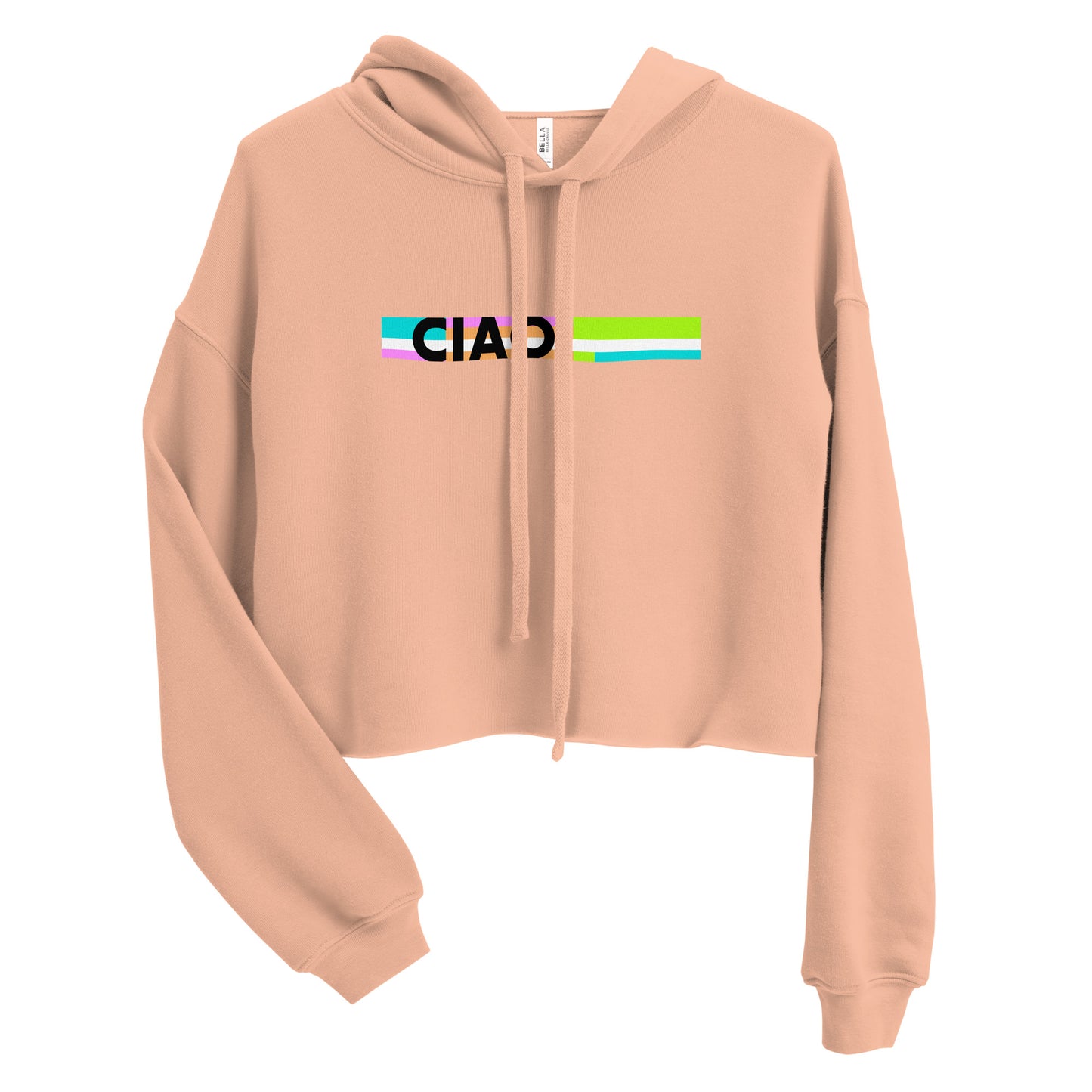 Snooty Fox Art Crop Hoodie - CIAO