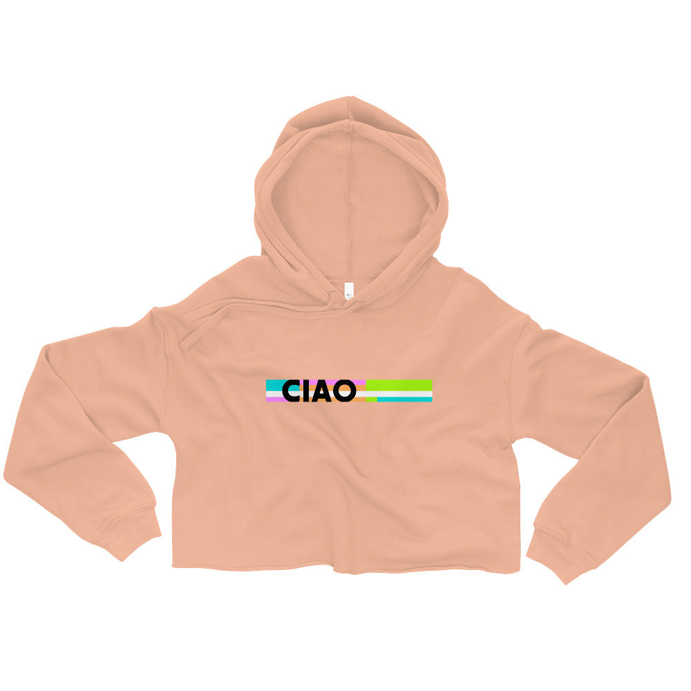 Snooty Fox Art Crop Hoodie - CIAO