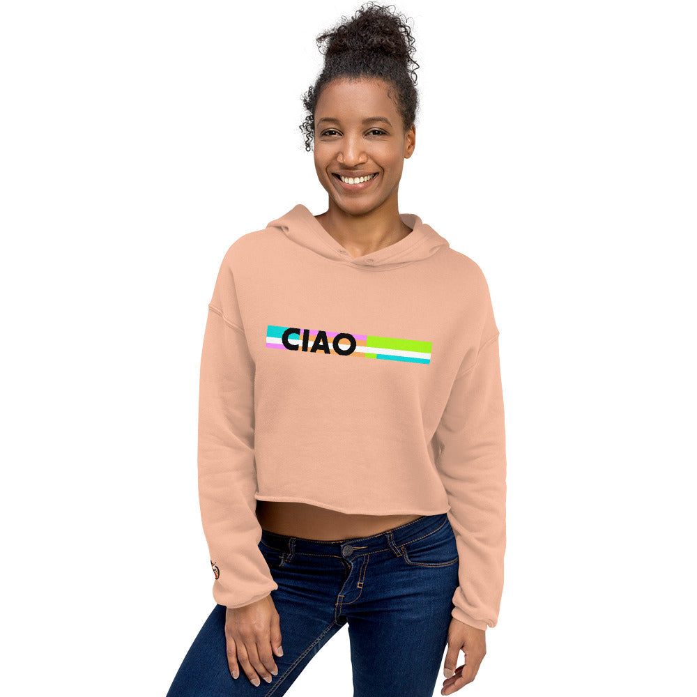 Snooty Fox Art Crop Hoodie - CIAO