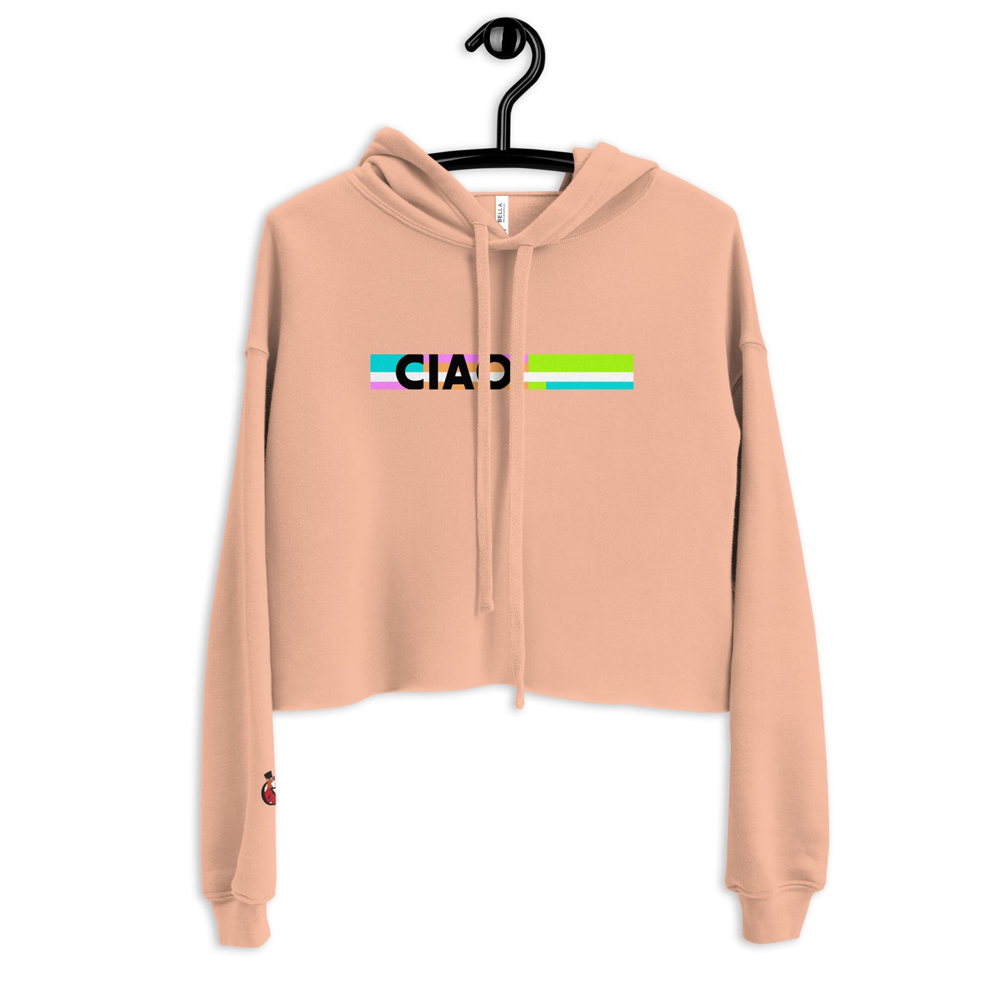Snooty Fox Art Crop Hoodie - CIAO