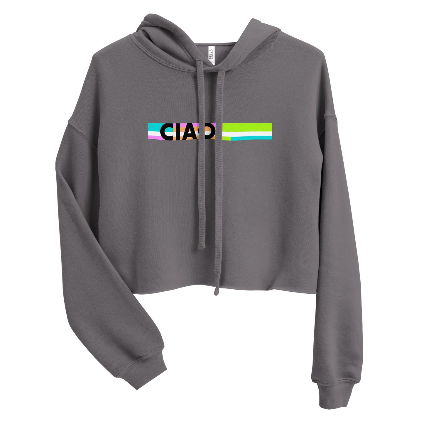 Snooty Fox Art Crop Hoodie - CIAO