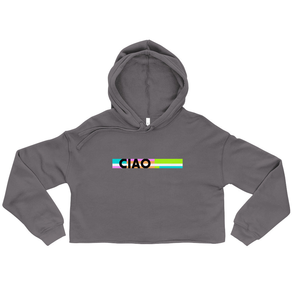 Snooty Fox Art Crop Hoodie - CIAO