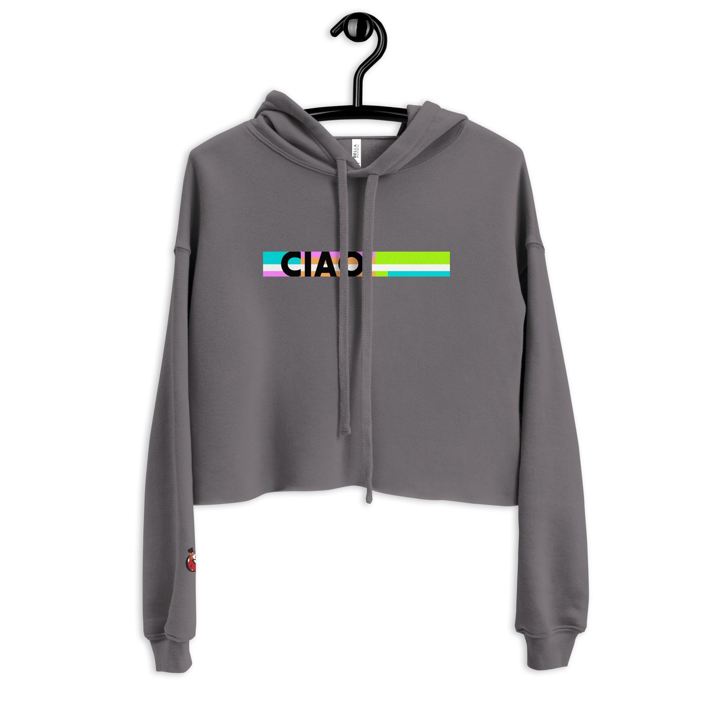 Snooty Fox Art Crop Hoodie - CIAO