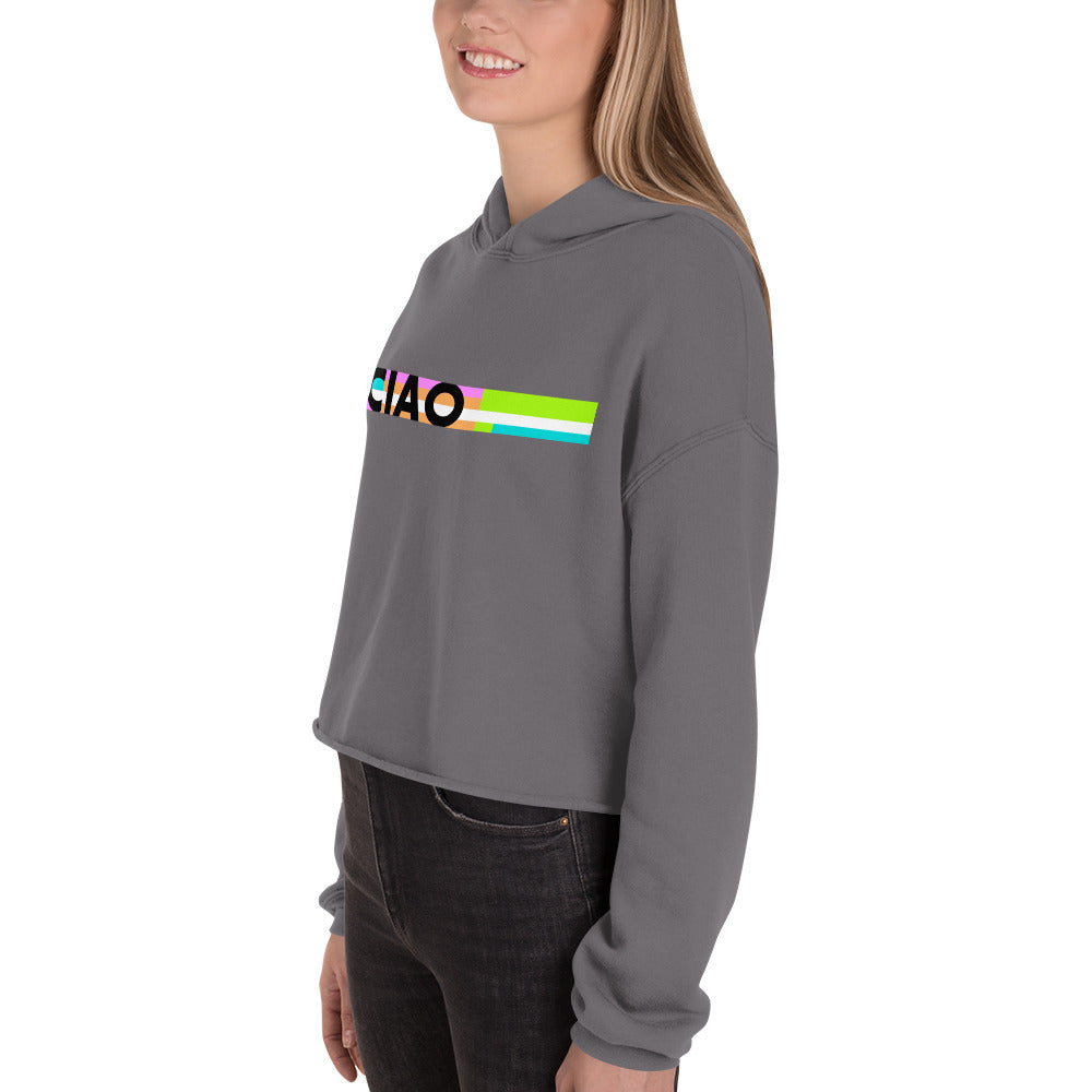 Snooty Fox Art Crop Hoodie - CIAO