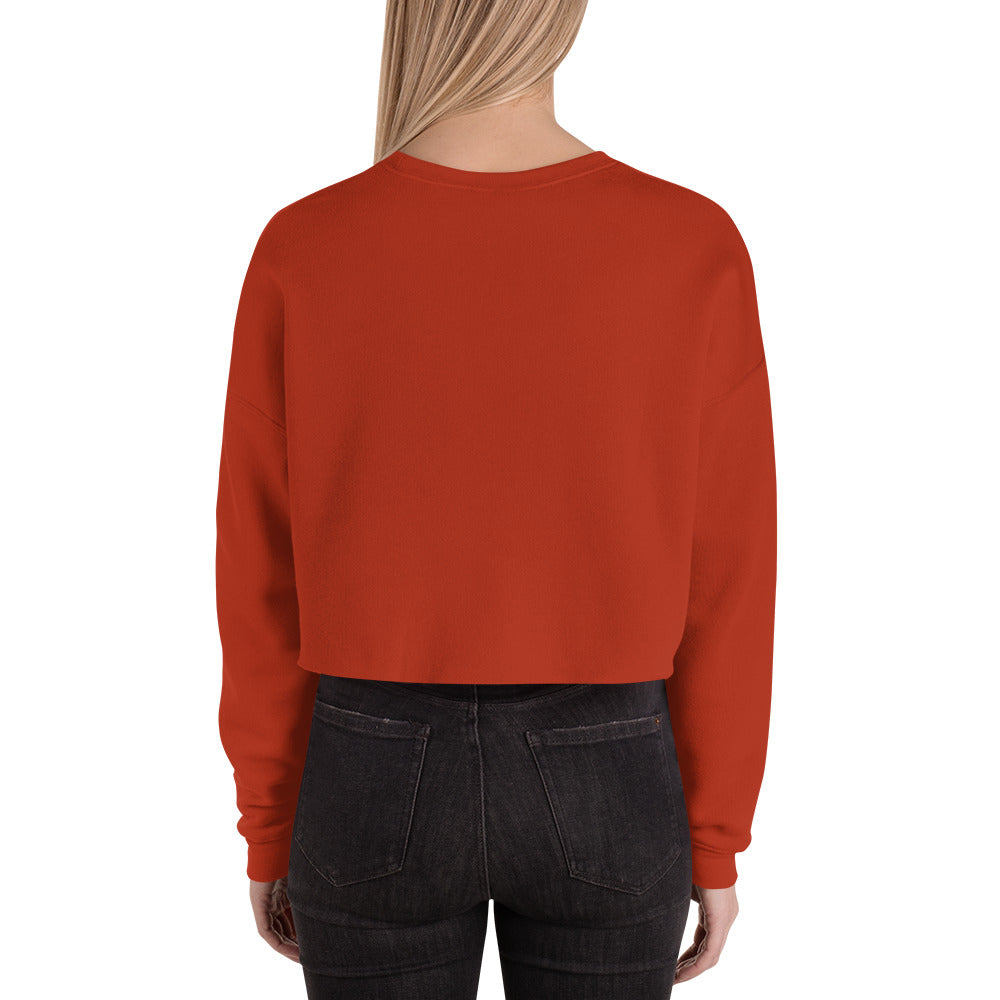 Snooty Fox Art Crop Sweatshirt - Snooty Fox Art Logo