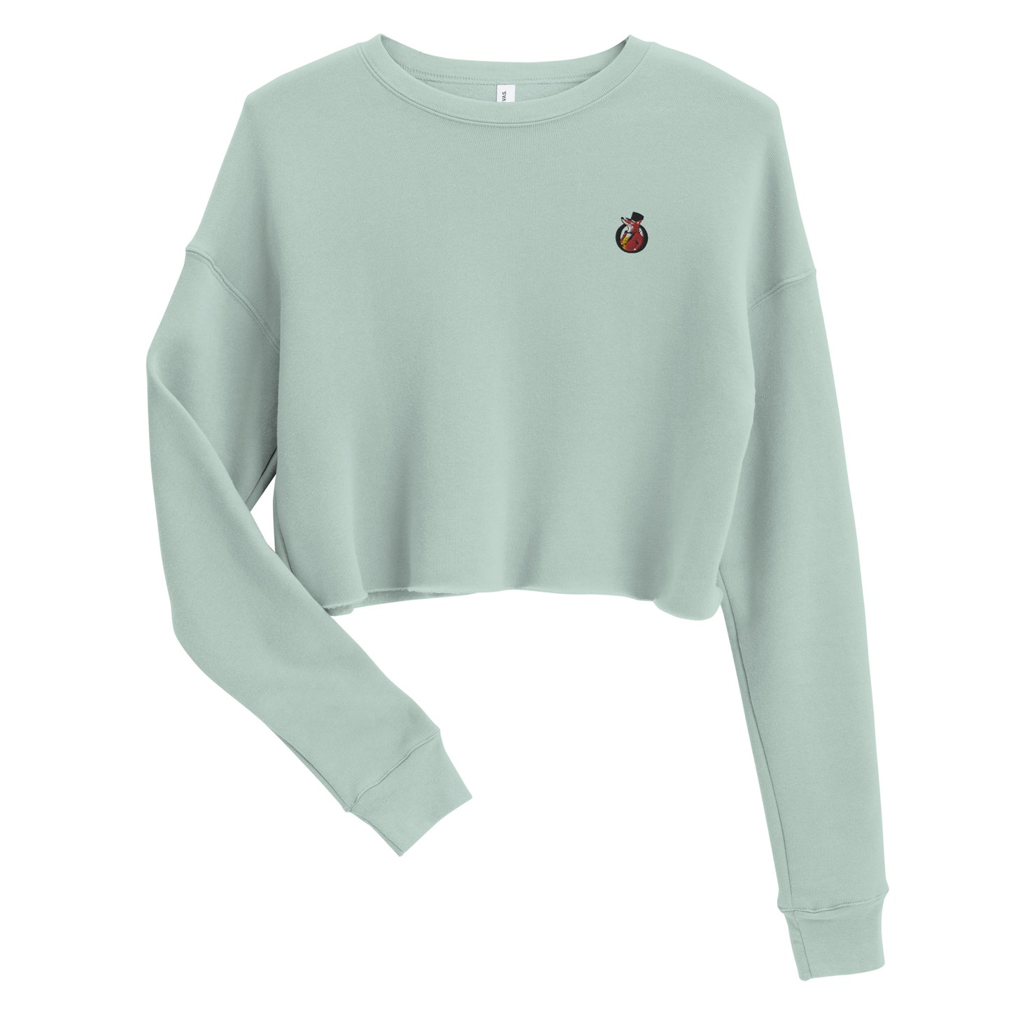 Snooty Fox Art Crop Sweatshirt - Snooty Fox Art Logo