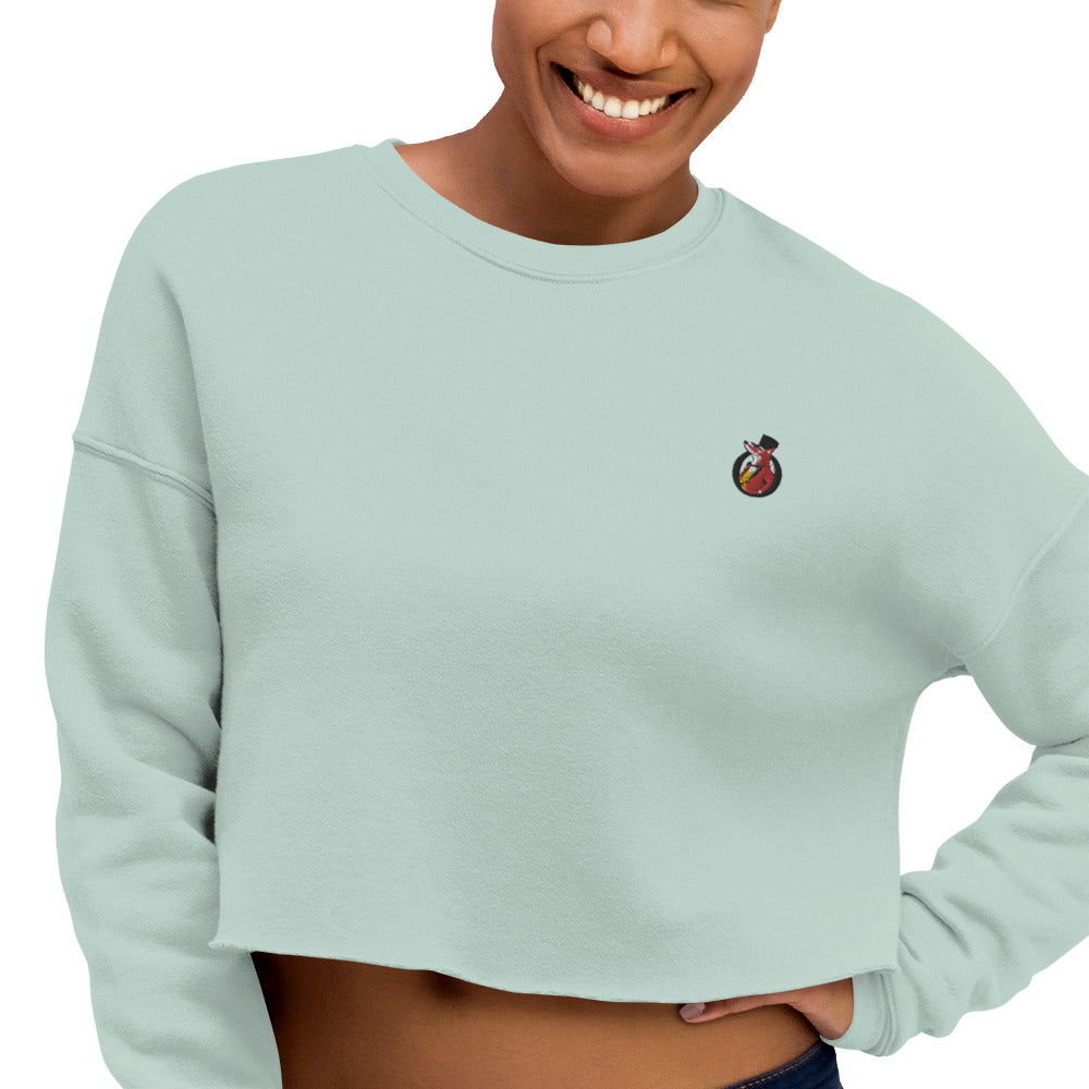 Snooty Fox Art Crop Sweatshirt - Snooty Fox Art Logo